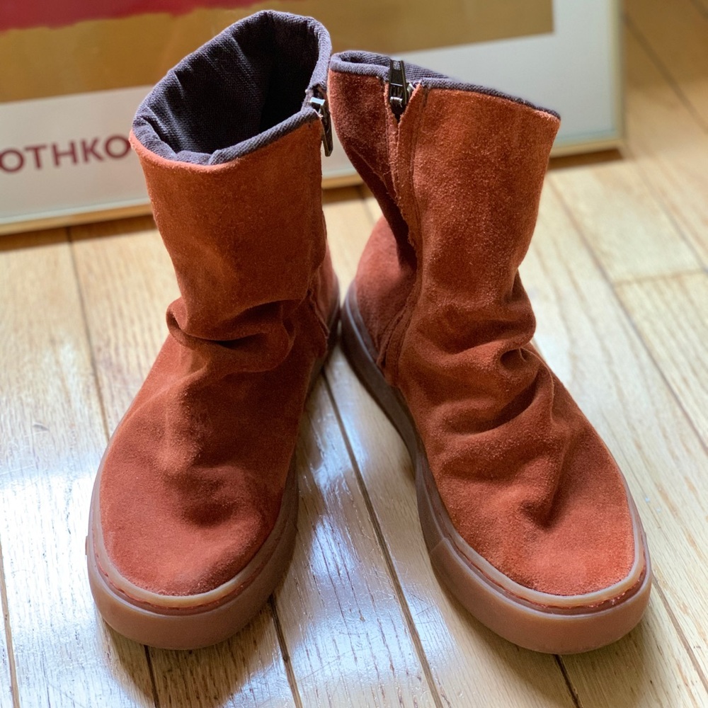 Satorisan Meraki Suede Autumn Leaf Boots